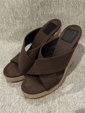 Tory Burch Kristen Espadrille Wedge Sandals